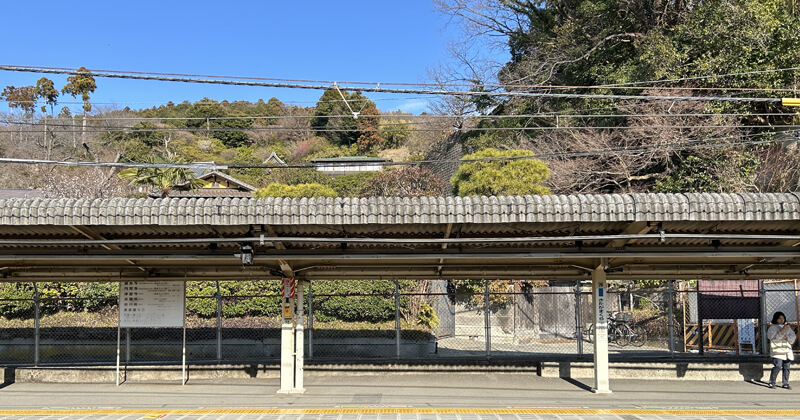 北鎌倉駅ホーム